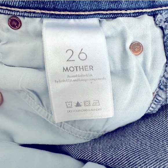 Mother The Rascal Crop Fray - Picture 5 of 8